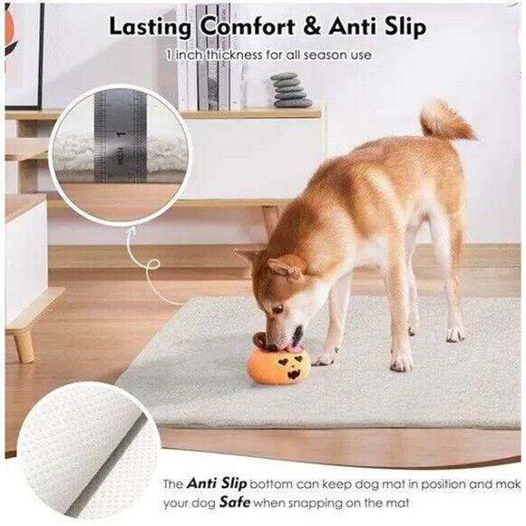 🔥Raised Soft Plush Dog Bed Mat 32” for Elevated Dog Bed BNWT🔥 - Picture 5 of 7